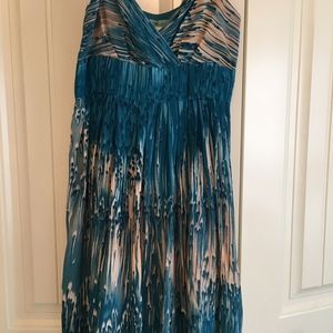 Anthropologie dress silk